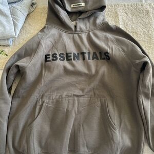 Small Brown Essentials Hoodie